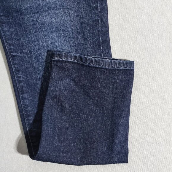 LOFT Ann Taylor Jeans women's size 28(30)/6 P indigo blue colour Modern Skinny - Picture 9 of 14